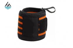 China Adjustable Black Pull Up Wrist Straps Weight Lifting Wrist Support supplier