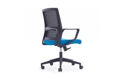China Classic MID Back Mesh Back Fabric Seat Swivel Office Computer Chair supplier