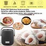 Baby Single Serving Rice Cooker , Automatic Rice Maker Knob Switch Control