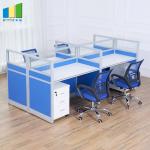 Commercial Office Furniture Partitions / MFC Panel 4 Seater Conference Table for sale