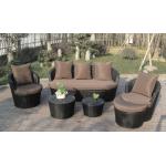 wicker patio sofa set     for sale