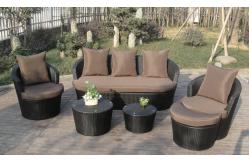 China wicker patio sofa set     supplier