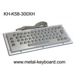 58 Keys Waterproof Panel Mount Keyboard Stainless Steel IP65 for sale