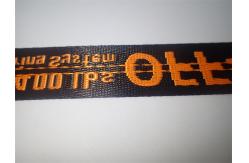 China Fashion Style Strong and Hardwearing Jacquard Webbing Customized Logo supplier