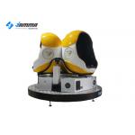 Indoor Amusement Park Virtual Reality Motion Simulator , 3 Seats VR Headset Simulator for sale