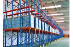 China Single Entry Selective Pallet Racking With Single / Double Stacked Pallets supplier