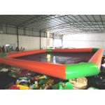 Amusement Inflatable Water Games Giant Inflatable Pool Digital Printing 6 X 6m Customized