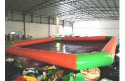 China Amusement Inflatable Water Games Giant Inflatable Pool Digital Printing 6 X 6m Customized supplier