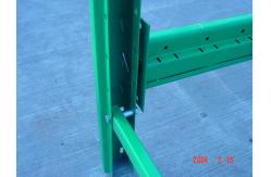 China Logistics Industrial Heavy Duty Pallet Racking System With 50.8mm Pitch supplier