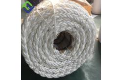 China PP Monofilament 8 Strand PP Rope Anti Corrosion 25mm - 160mm For Marine supplier