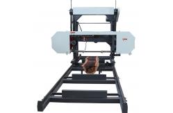 China Round Log Cutting Saw Portable Horizontal Wood Band Saw Machine supplier