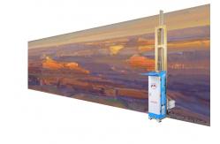 China 2880dpi 3D Wall Printing Machine supplier