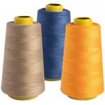 20/2 3000m 100% Polyester Spun Sewing Thread White , Black , Colors for sale