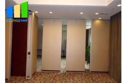 China Laminate Veneer Sound Proof High Folding Partition Walls For Office Classroom supplier