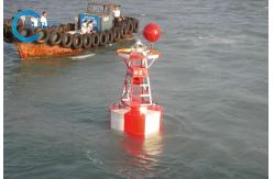 China Impact Resistant Polyethylene Buoy Highly Visible Easy To Install supplier