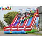 EN14960 Commerical grade inflatable slide , elephant inflatable dry slide with repairt kits for sale