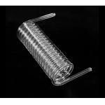 Clear High Pressure Resistance Large Diameter Spiral Quartz Glass Tubes High Temperature Resistance Quartz Coil Tube for sale