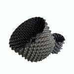 Factory Directly Selling Pure PVC/HDPE black plastic root pruning pot for Easier Transplant and Faster Grow for sale