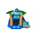 New inflatable ocean wold combo 1000D PVC material inflatable combo with lovely shark modeling for sale