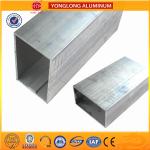White Anodized Machined Aluminium Profiles For Construction Material High Structural Stability for sale