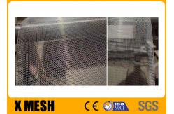 China 0.11 Inch Diameter Window Screen Mesh 72 Inch X 100ft Bright Finish supplier
