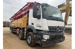 China 2020 Mode 56m Concrete Pump Used Boom Pumps 6 Section SYM5449THB560C-8A supplier