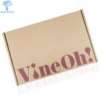 Custom Printing Logo Sale Hot Retail HigH Quality Flat Pack Wine Corrugated Mailer Boxes Packing for sale