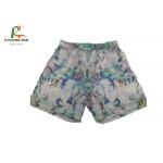 Polyester Female Board Shorts With Elastic Waistband , Ladies Swim Shorts Handmade for sale