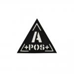 Tactical Ir Reflective Patches Velcro Laser Cut Border For Military for sale