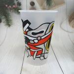 PP Injection Disposable Plastic Milk Cups 360ml 500ml 24oz for sale