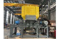 China Waste Carton Box Textile Fabric Scrap Metal Shredder Machine supplier