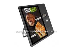 China 21.5 Inch Self Service Touch Screen Desktop Kiosk With Printer And Scanner supplier