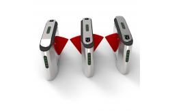 China Airport Security Flap Barrier Turnstile Swing Gate Face Recognition Parking Qr Code supplier