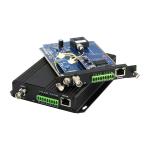 Video Bidi RS485 RS422 Data Ethernet Fiber Optic Converter FC 40KM Support OEM for sale