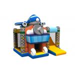 New Design Durable Airplane Jumping 5x4.5x4.2m Inflatable Jump House for sale