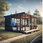Lightweight High Strength Prefab Steel House Villa Environmental Friendliness for sale