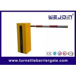 China Yellow Steel Boom Barrier for Parking Lots with Rebound Function factory