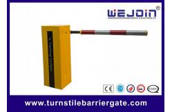 China Yellow Steel Boom Barrier for Parking Lots with Rebound Function supplier