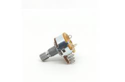China 25ohm B100k Potentiometer Dual 0.5A Continuous Rotary Switch supplier