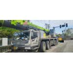 Five Arms Green Used Boom Truck Crane Professional With High Efficiency for sale