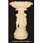 Hand Carved Sandstone Flower Pots Customizable Lightweight for sale