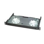 24 Cores 1U ODF Optical Distribution Frame Drawer Type With FC SC ST LC Adapter for sale