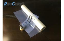 China Roll Milky White Polyester Inkjet Screen Printing Film For Silk Screen Printing supplier