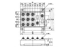 China IGBT Power Module 6DI100AH-050 POWER TRANSISTOR MODULE  FUJITSU IGBT Power Module supplier