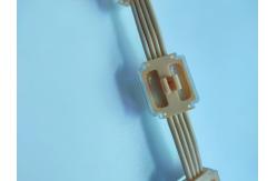 China Commercial Buildings Transparent LED Mesh Screen Ip67 Foldable Display supplier