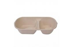 China 100 Biodegradable Compostable Sugarcane Container 850 1000ml Wheat Straw Food Container supplier