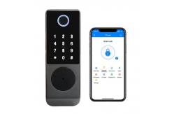 China IP65 TTlock Bluetooth Controlled Door Lock Biometric Finger Print supplier