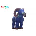 7.5m Inflatable Goat Animals Model Balloons Custom Inflation Riding Goat Advertising for sale