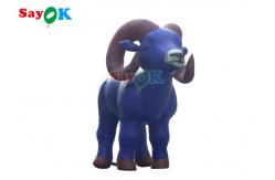 China 7.5m Inflatable Goat Animals Model Balloons Custom Inflation Riding Goat Advertising supplier