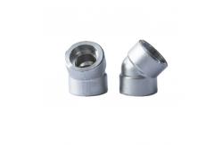 China A105 Forged Socket Weld Pipe Fittings Elbow Carbon Steel Customized Degree supplier